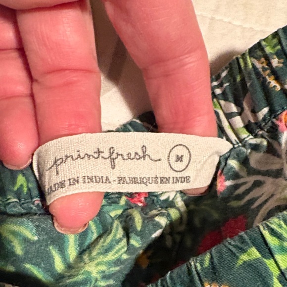 Printfresh Unicorn Pajama Set - Green and White - Picture 2 of 5